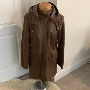 leather coat by Danier